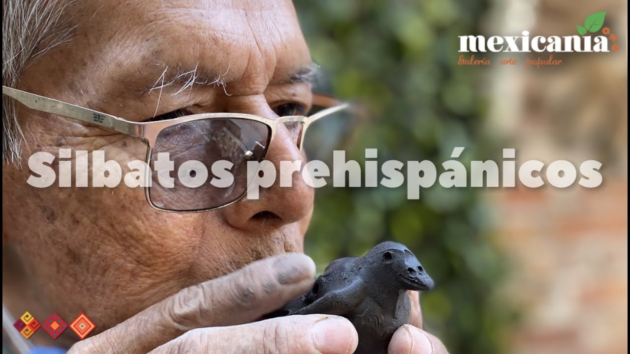 Silbatos prehispánicos; El maestro Moises nos da una muestra