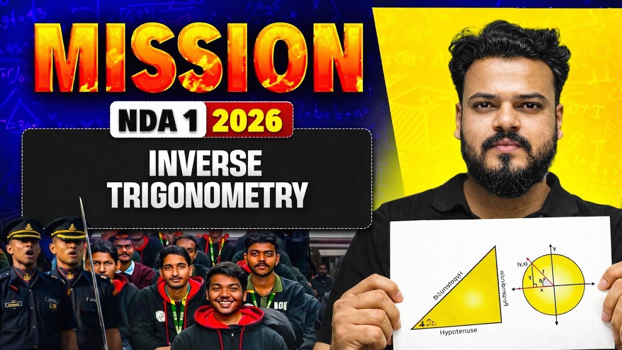 Inverse Trigonometry | Mission NDA 1 - 2026 | Defence Wallah Offline Academy