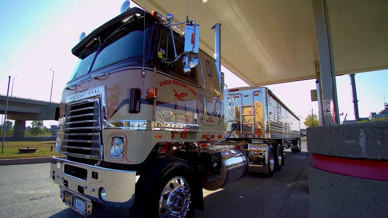 1980 Internation Transtar II Eagle and 1978 Ford LTL 9000 Trip to Ballston Spa Truck Show