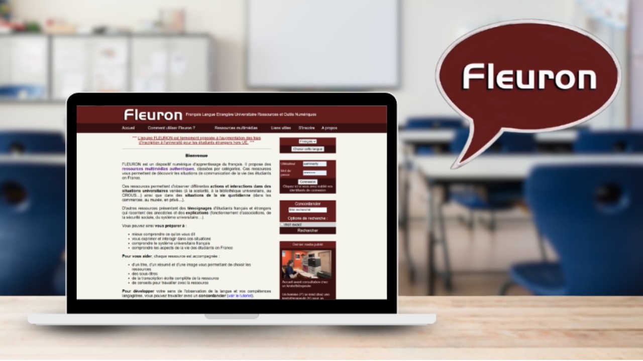 Apprendre le VRAI français avec FLEURON !
