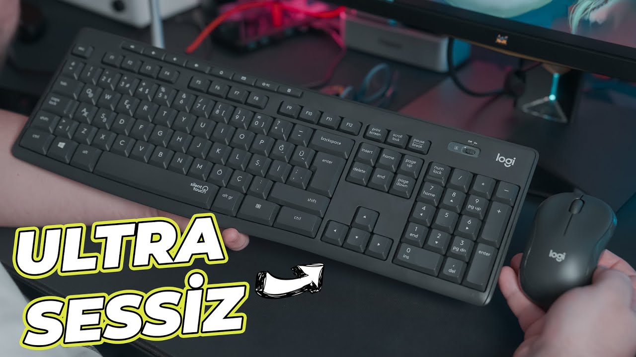 LOGITECH MK295 ALINIR MI? – ULTRA SESSİZ KLAVYE FARE SETİ