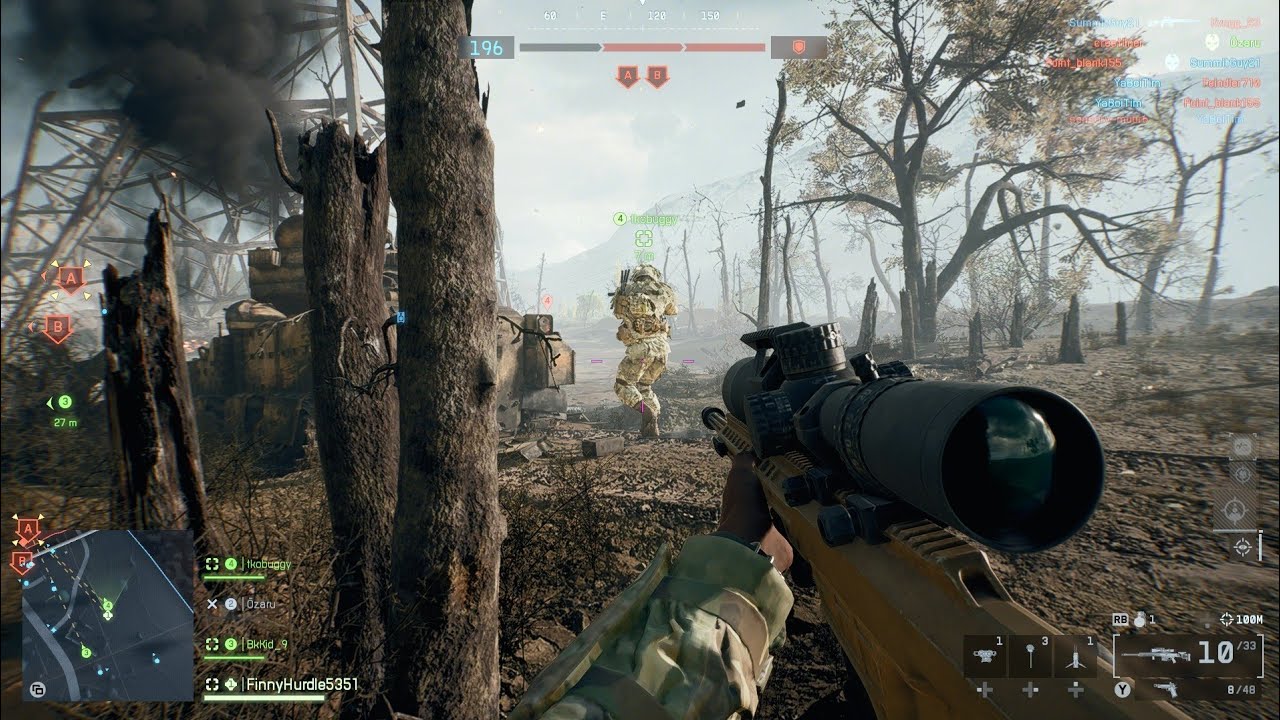 How To Move Up With Your Team As A Sniper