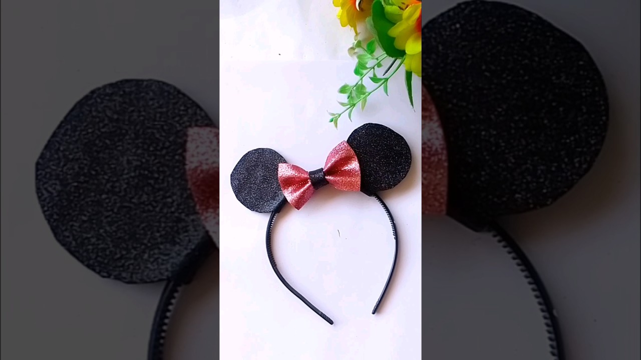 cute hair band diy for kids#viral#trending#hairband#hairclip #ytshorts#diy#craft#papercraft#new