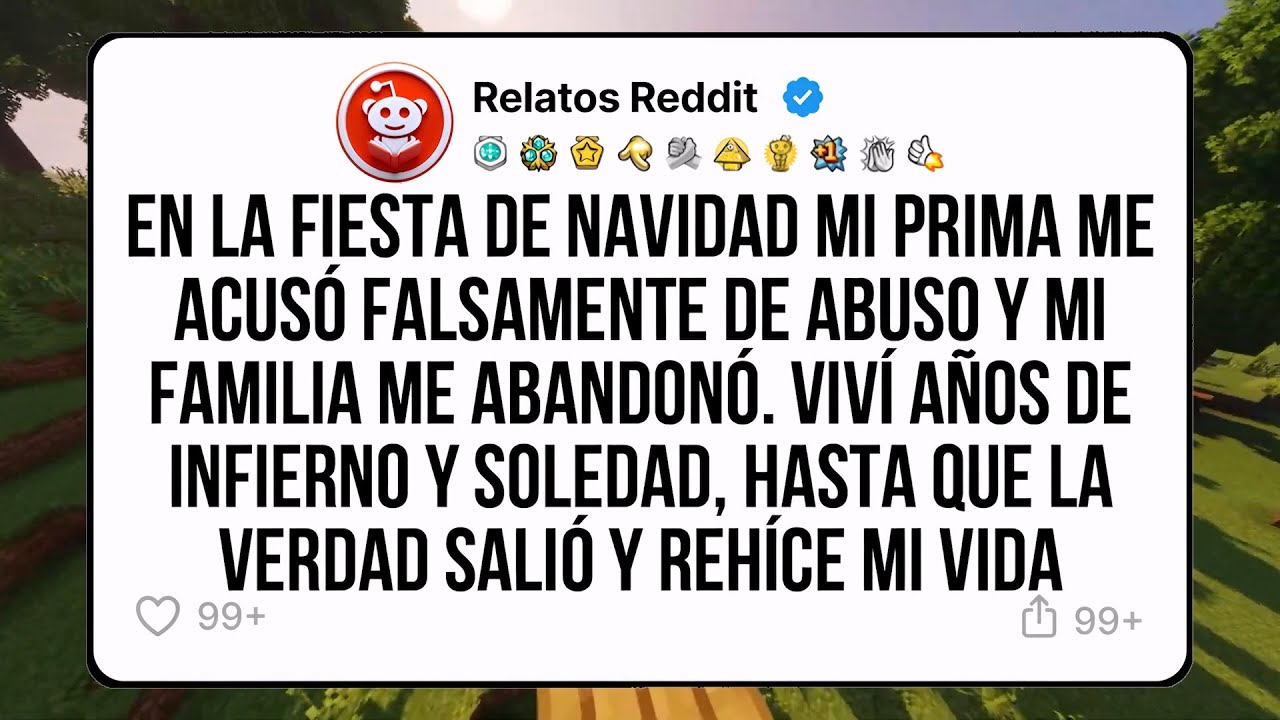 En la fiesta de Navidad mi prima me acusó falsamente de abuso y mi familia me abandonó. Viví años...