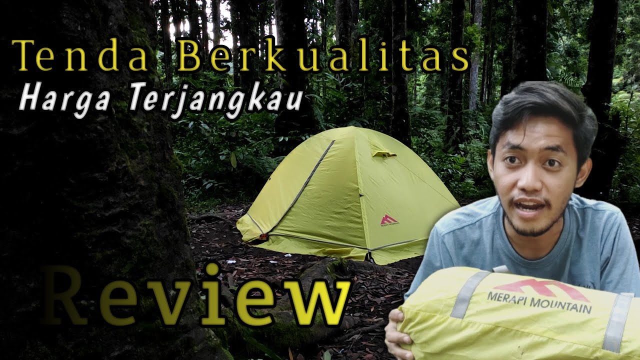 REVIEW TENDA MILKY WAY MERAPI MOUNTAIN | SET UP, KELEBIHAN DAN KEKURANGAN | TENT REVIEW