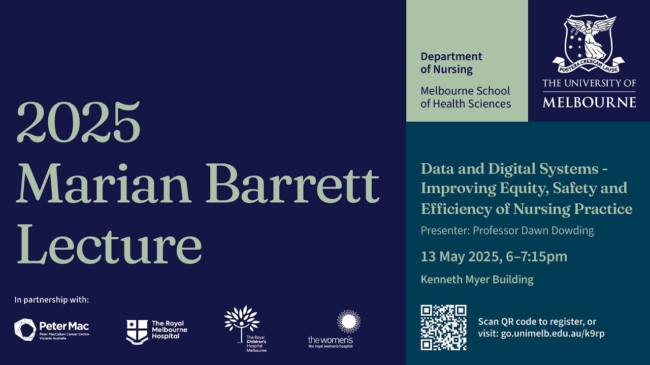 2025 Marian Barrett Lecture: Data and Digital Systems