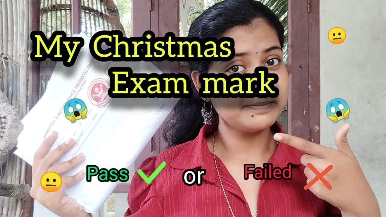 Christmas Exam mark plus one  #failed or #pass #exammark #plusone #christmasexammark 
