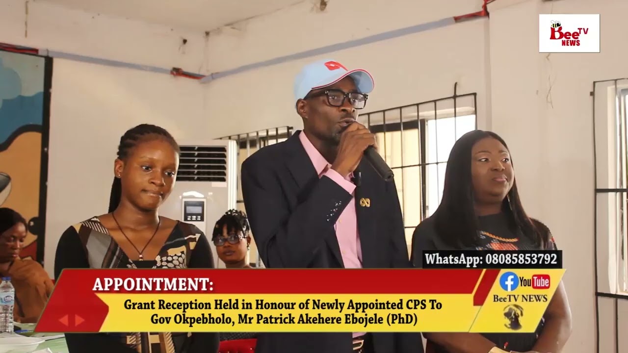 Grant Reception Held in Honour of Newly Appointed CPS To Gov Okpebholo, Mr. Patrick Akehere Ebojele.