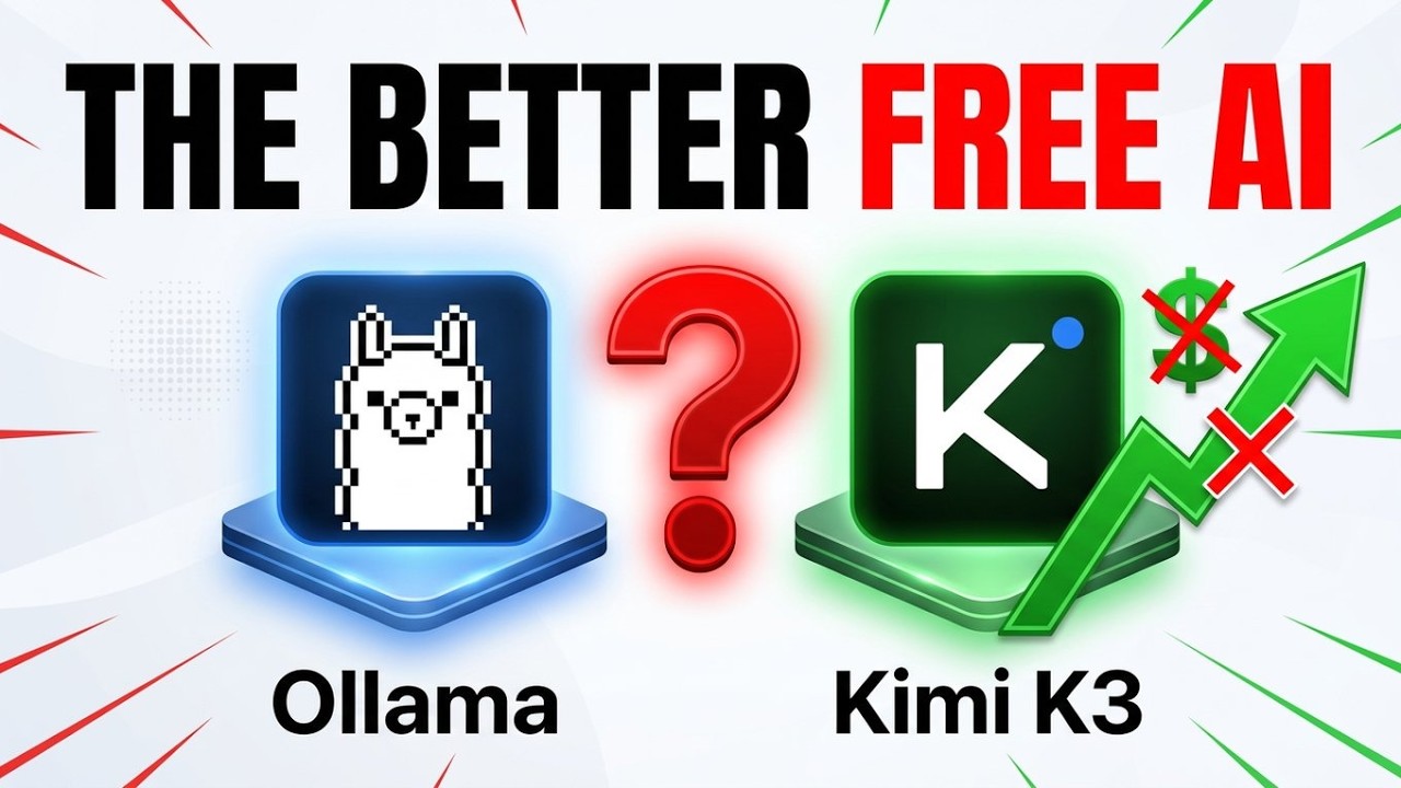 Ollama vs Kimi K3 - Which Free AI Is Better?