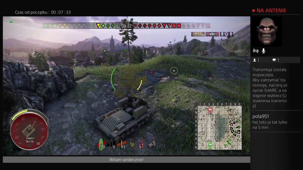 World of Tanks. Live #2. Jest As pancerny.