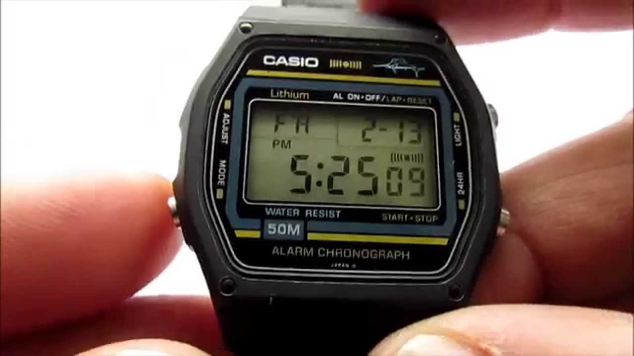 Casio Marlin W-24-A Digital Watch