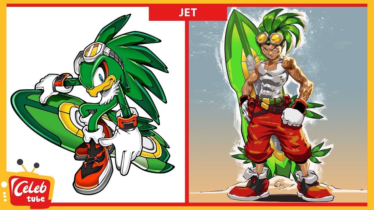 Sonic The Hedgehog All Character As Humans  👉 CELEB TUBE