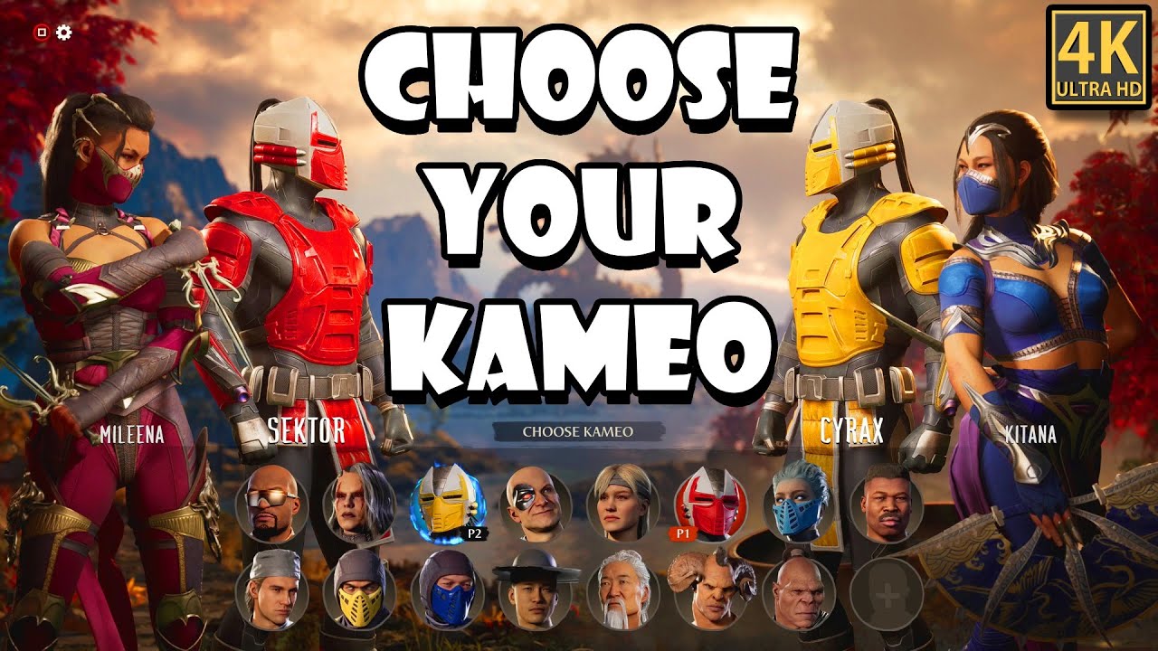 Mortal Kombat 1 - How to Choose your Kameo Character!
