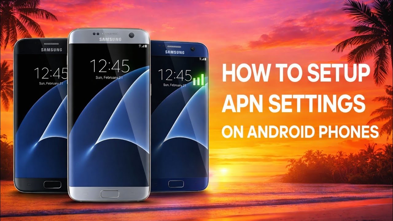 How To Setup APN SETTINGS ON ANDROID Phone 2026 