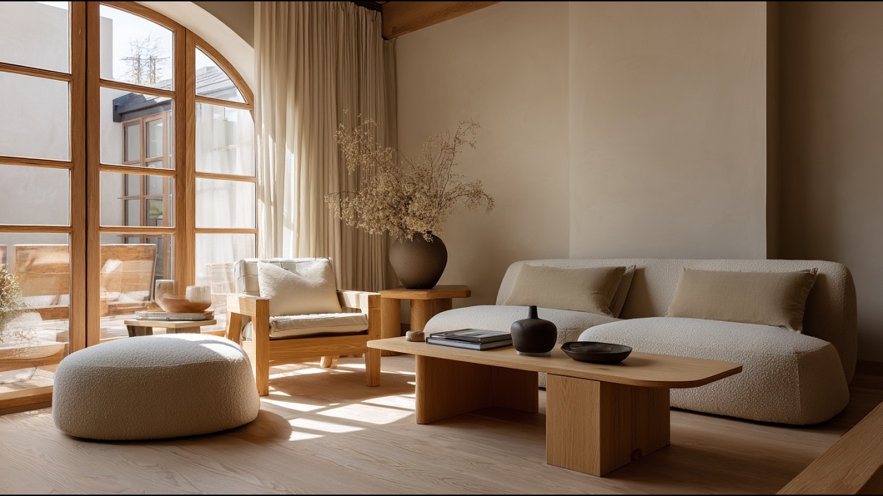 Japandi Living Room Ideas | Scandinavian Calm Meets Japanese Zen