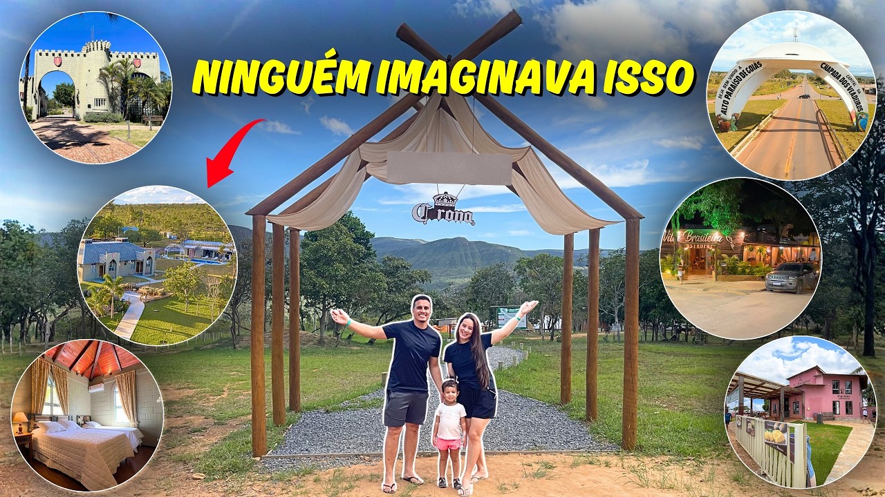 NOSSA EXPERIÊNCIA EM FAMÍLIA Na Chapada dos Veadeiros, Alto Paraíso, GO