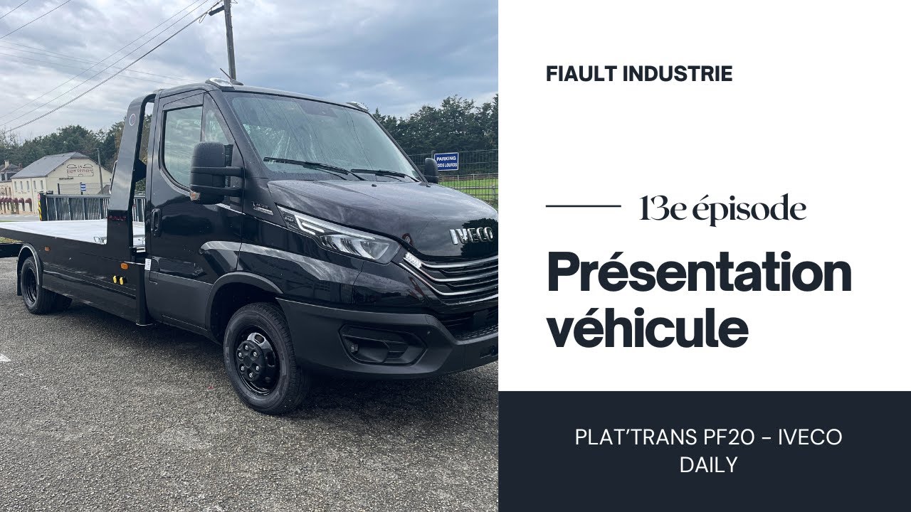 PLAT'TRANS PF20 sur IVECO DAILY