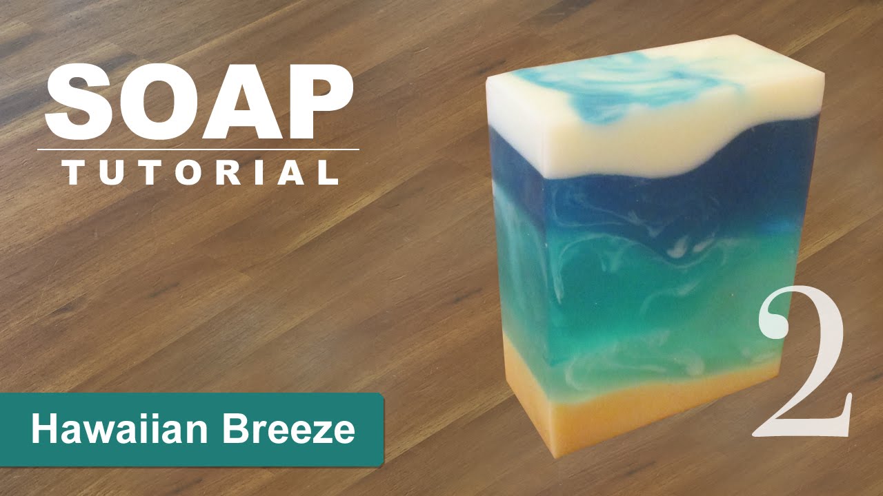 Hawaiian Breeze Melt and Pour Soap, Fast Video