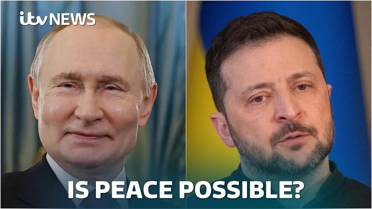 Zelenskyy hits out at Putin's 'manipulative' ceasefire remarks as Trump offers talks with Russia