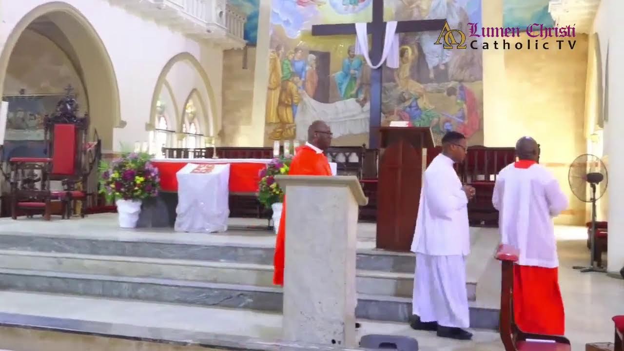CATHOLIC MASS OF THE DAY 05-02-2026 @ HOLY CROSS CATHEDRAL, LAGOS ARCHDIOCESE