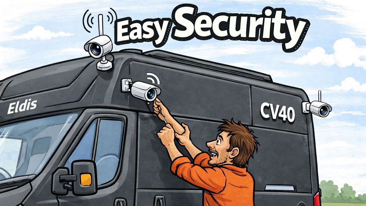 Простая/адаптируемая система безопасности для автодома/кемпера