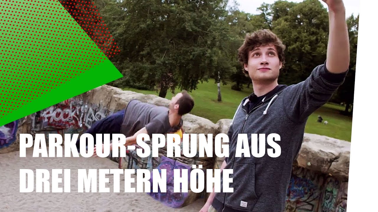 Anton testet Extremsportart Parkour | follow me.reports