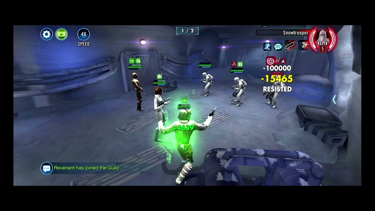 Galactic Legend General Leia Organa Tier 2 1st Try