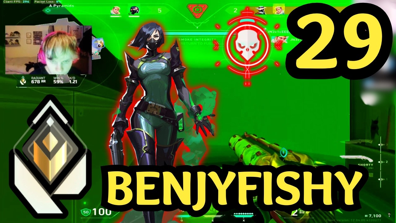 29 KILLS with BENJYFISHY VIPER — Insane Overtime Breeze MAP Valorant Vod