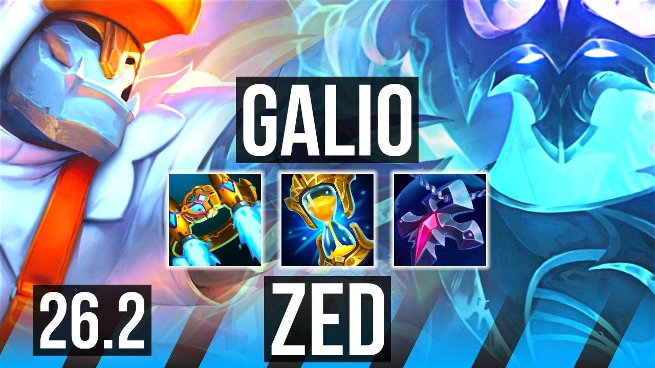 GALIO vs ZED (MID) | KR Challenger | 26.2