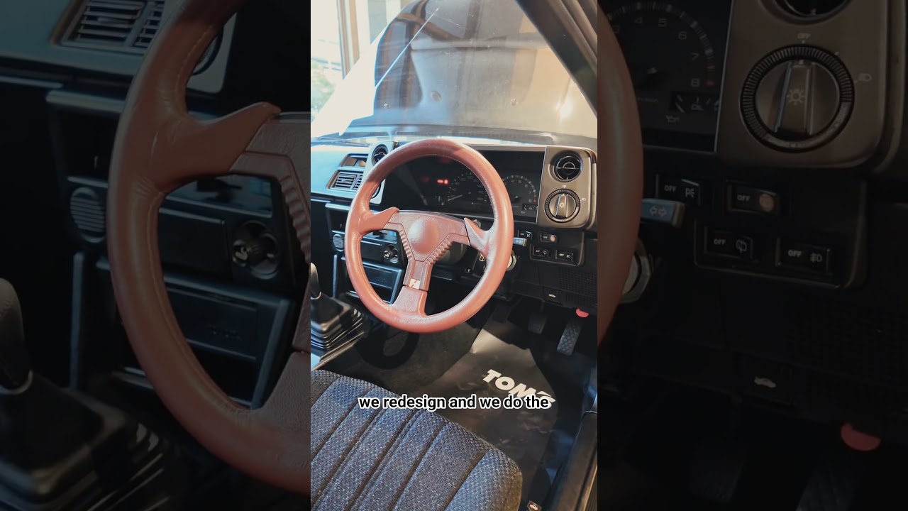 Legendary Toms racing restoration of Toyota Corolla AE86 Levin