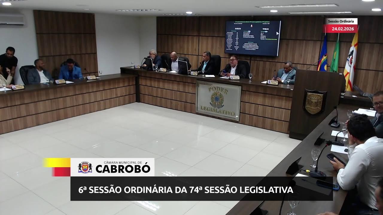 6ª SESSÃO ORDINÁRIA DA 74ª SESSÃO LEGISLATIVA