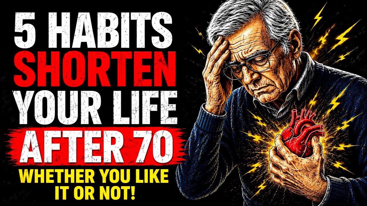 Once You Turn 70 &mdash; Stop These 5 Habits Before It's Too Late | Senior health