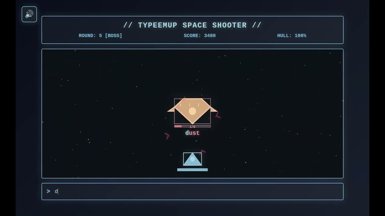 TypeEmUp - Space Typing Shooter (free)