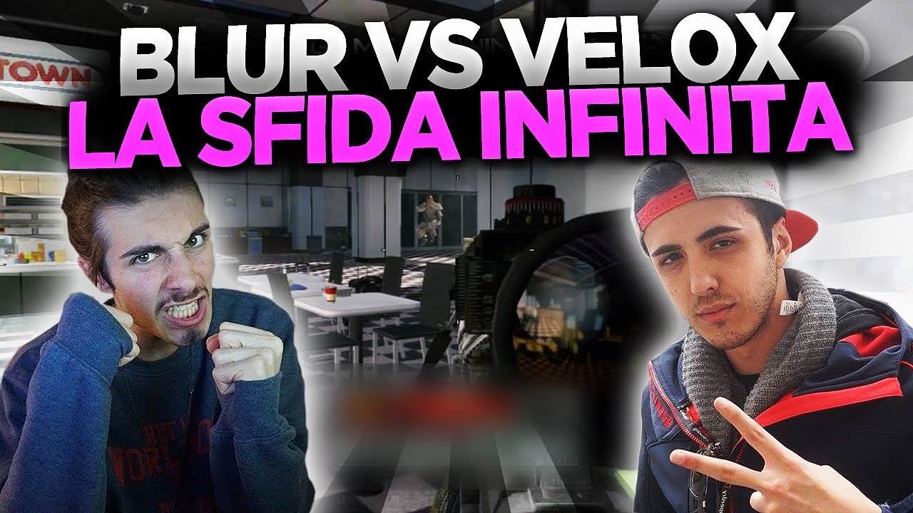 BLUR CONTRO VELOX - LA SFIDA INFINITA!! (1V1 EPICO)