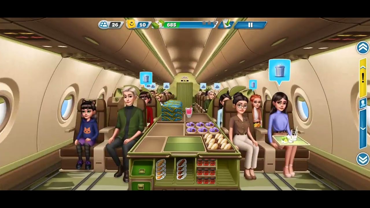 Airplane Chefs Jakarta Level20 ⭐️⭐️⭐️
