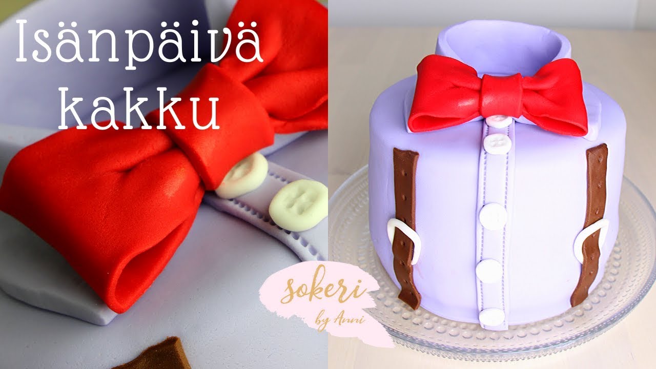 Kauluspaitakakku | Isänpäiväkakku