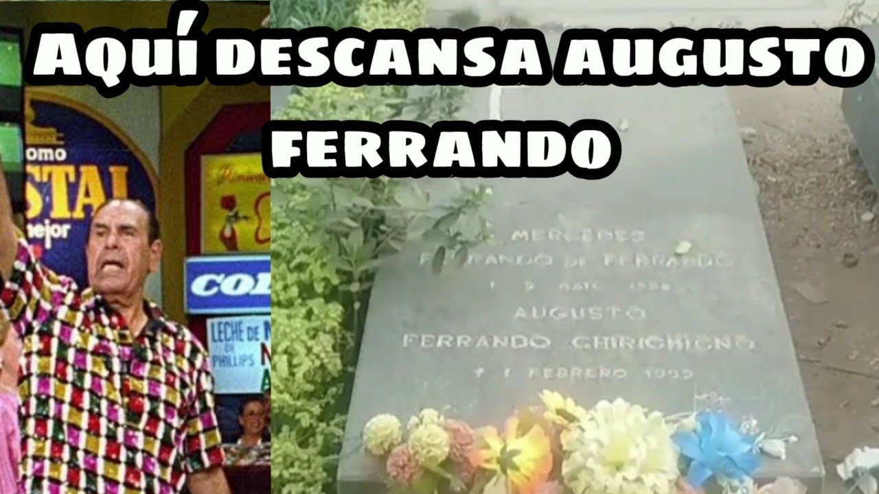 La Tumba de AUGUSTO FERRANDO, la leyenda de trampolín a la fama