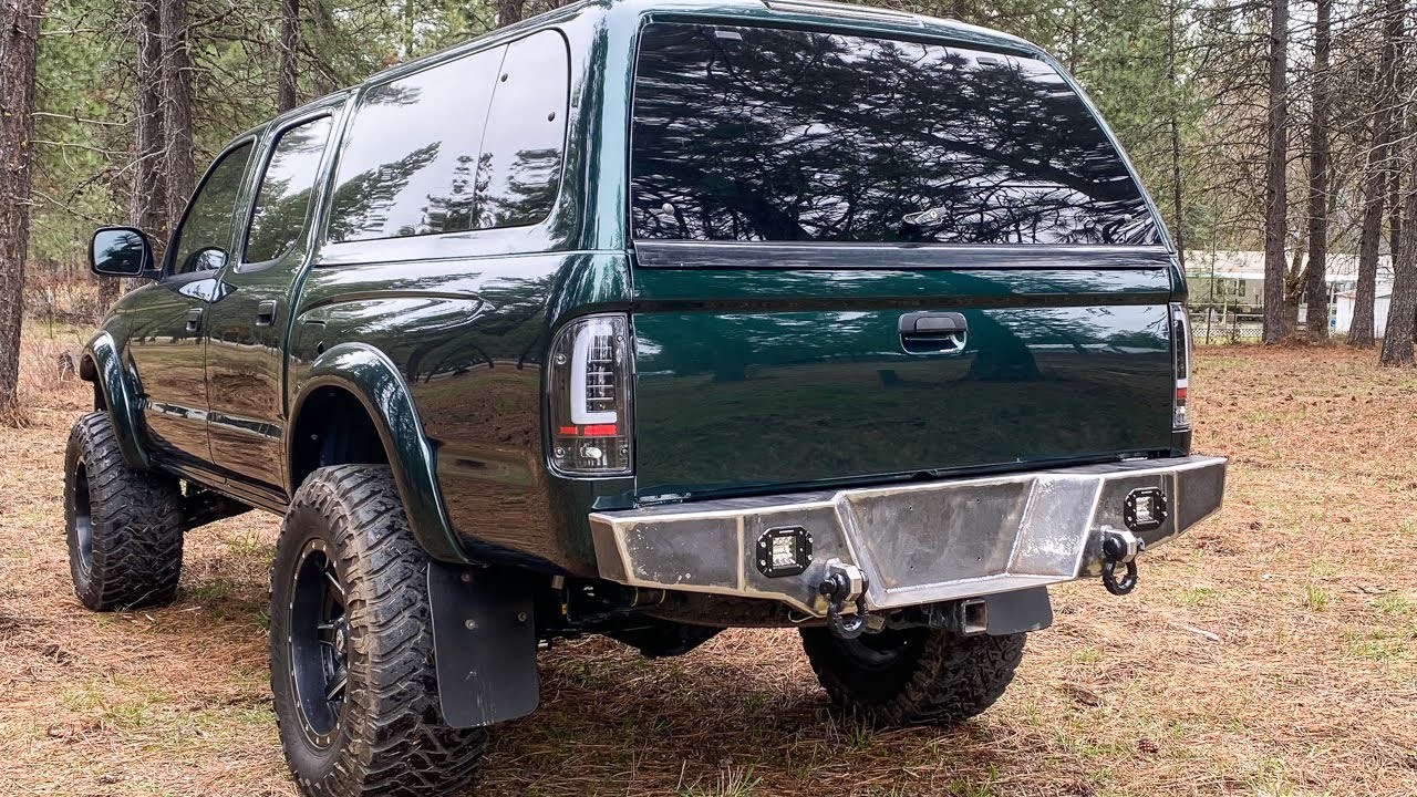 Создаем потрясающий задний бампер для Toyota Tacoma!!