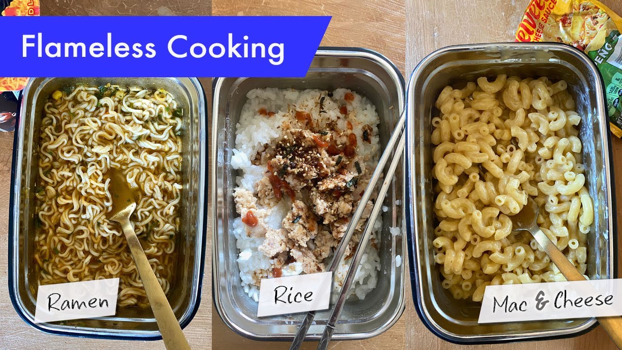 Flameless Cooker Test 2: The Reckoning. Will it cook rice, pasta, & ramen? Camp cooking without fire