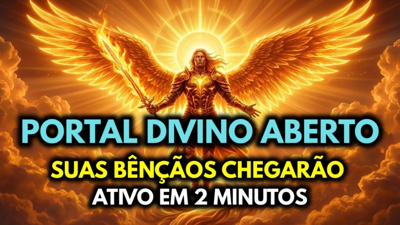 🧿 O ARCANJO MIGUEL GRITA: SEU PORTAL MILAGROSO ESTÁ ABERTO. UMA MUDANÇA SOBRENATURAL SERÁ ATIVADA...
