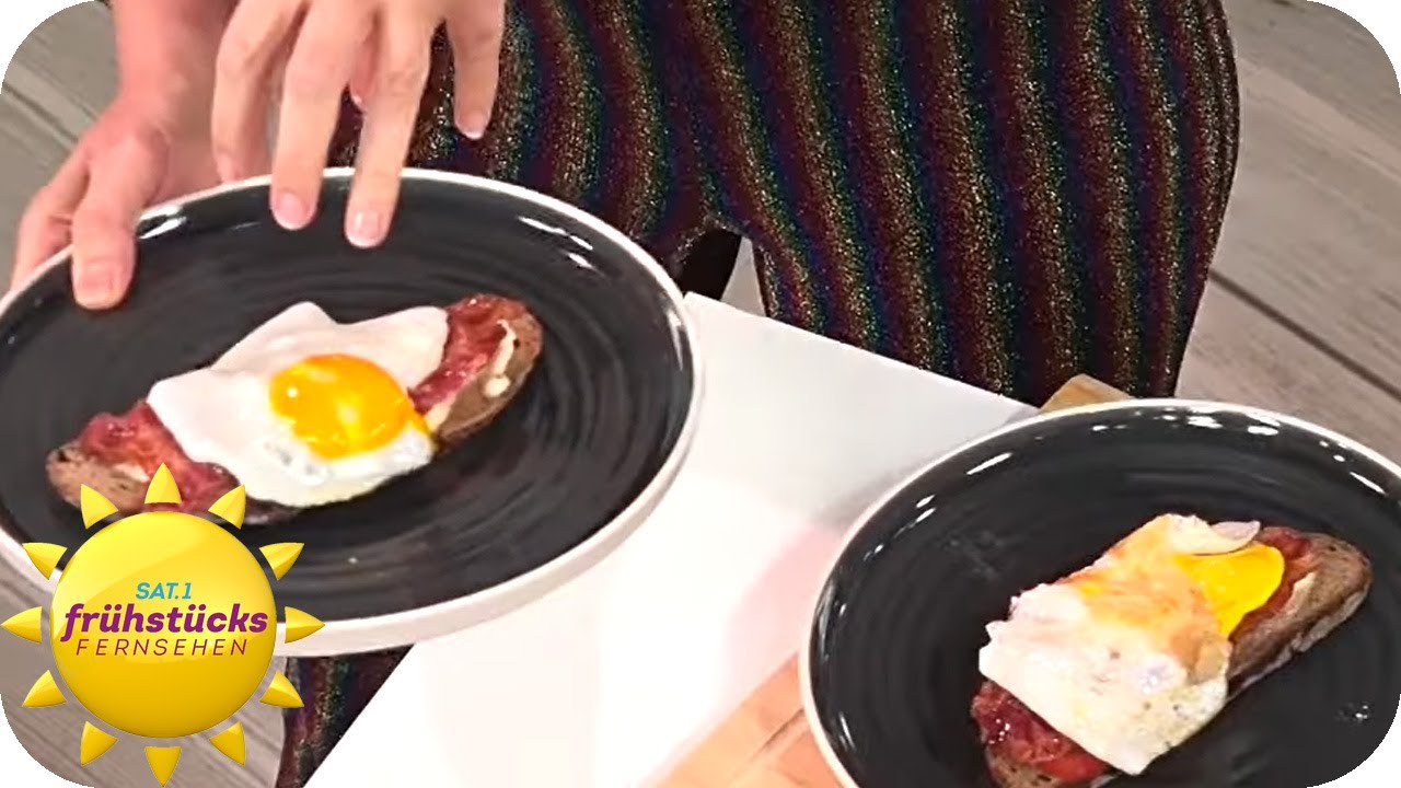 Brot mit Ei: Rezept von Tim Armann | SAT.1 Fr&uuml;hst&uuml;cksfernsehen