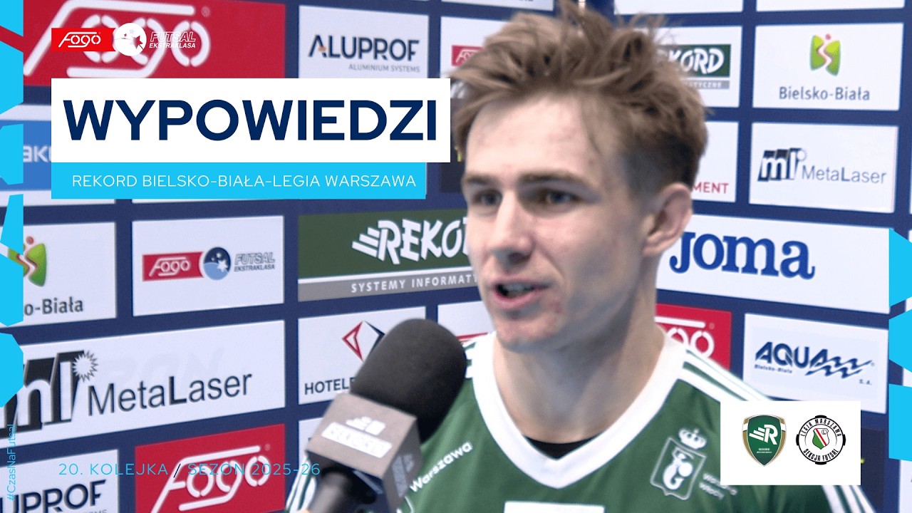 Rekord Bielsko-Biała - Legia Warszawa 3:4 WYPOWIEDZI 20. kolejka (2025/26)