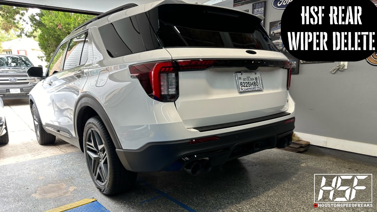2025 Explorer ST HSF Rear Wiper Delete