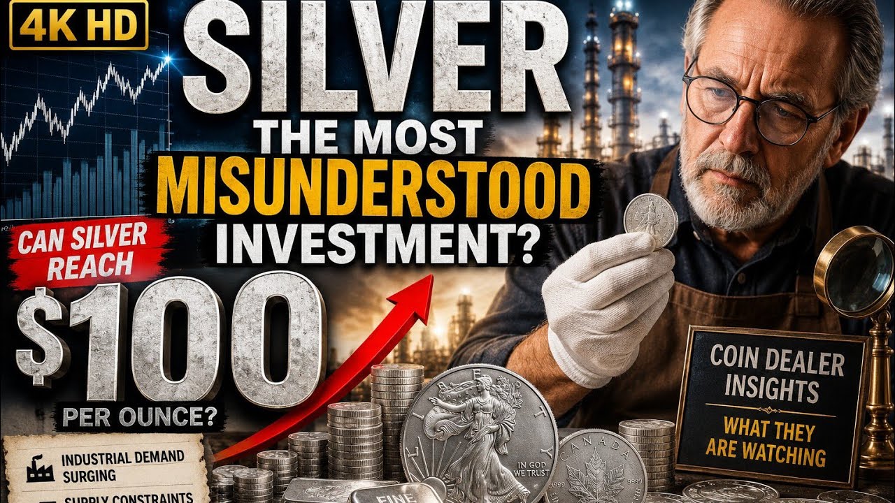 Could Silver Hit $100 Per Ounce? Coin Dealer Reveals the Shocking Truth About Silver Investing! 🚀💰