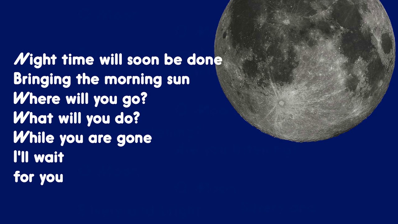 THE MOON with vocals