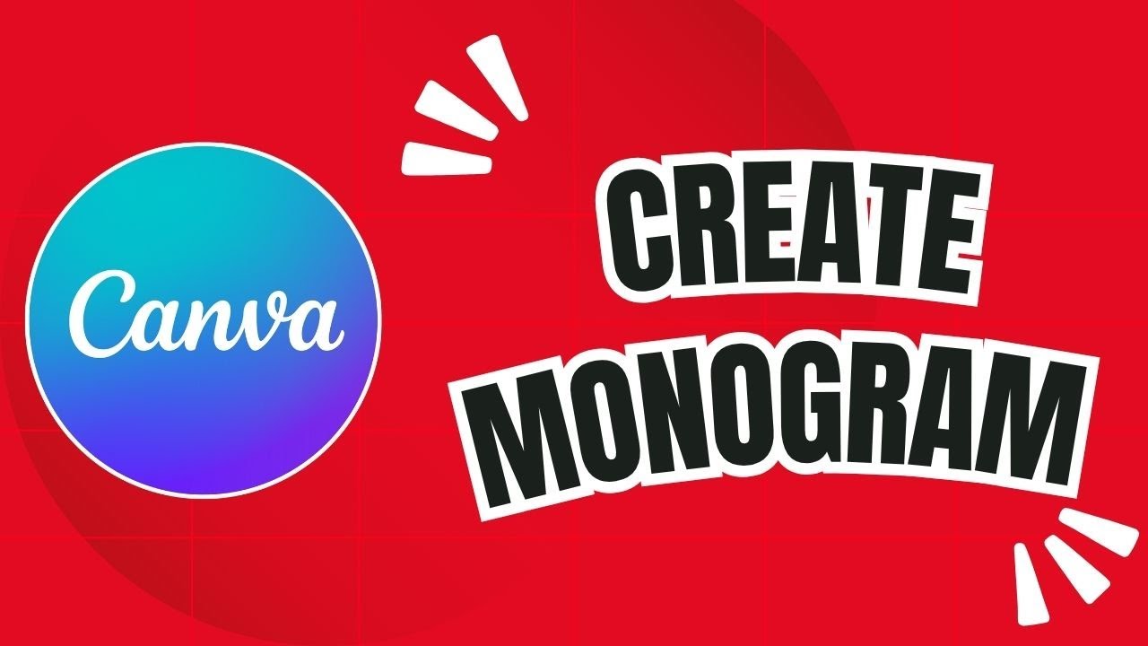 How to Create a Monogram in Canva (Easy Custom Letter Design!)