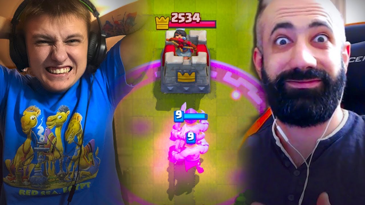 ХОЛДИК ПРОТИВ ГХГ - ПВП ЗАШКВАРНЫМИ КОЛОДАМИ - Clash Royale
