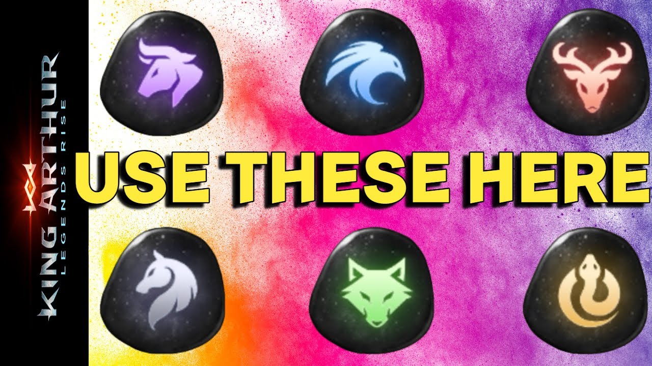 King Arthur : Legends Rise - Use your stones here