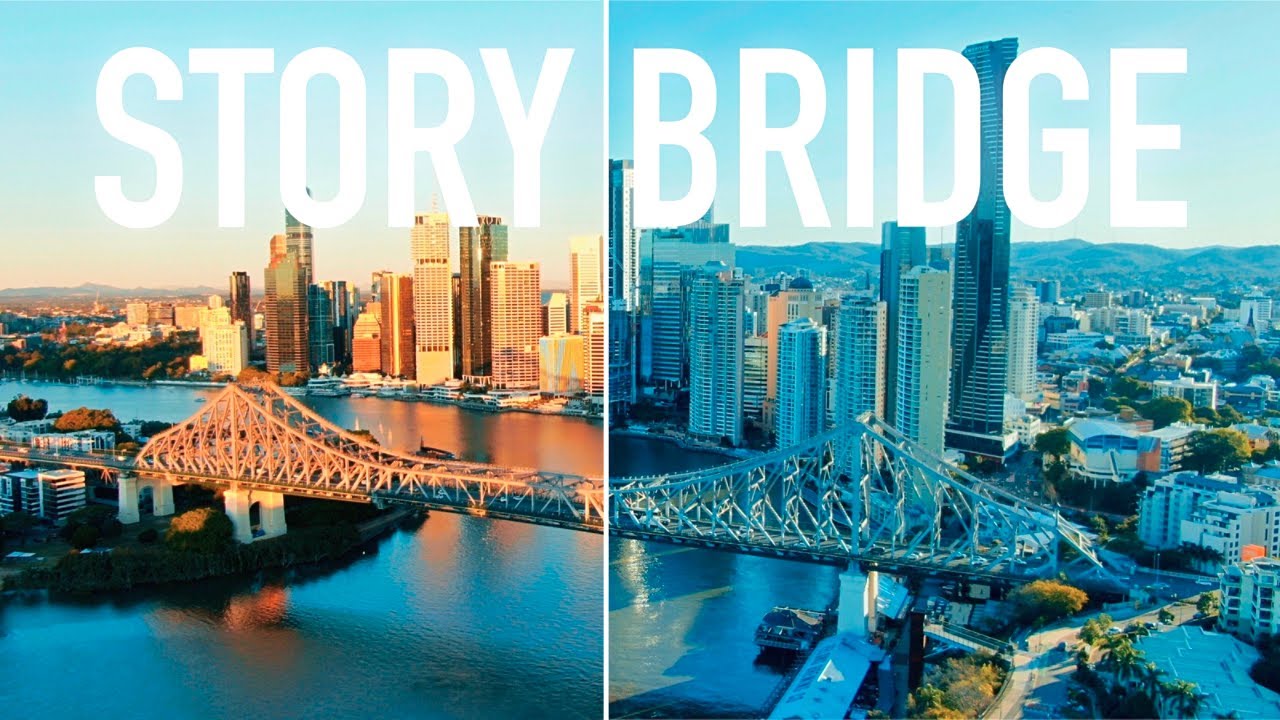 DRONE FLYOVER 4K | THE STORY BRIDGE BRISBANE