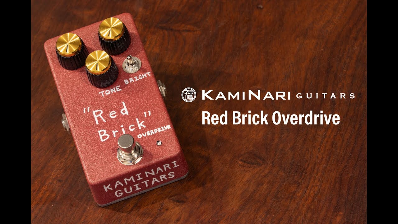 KAMINARI Red Brick Overdrive #kaminariguitars